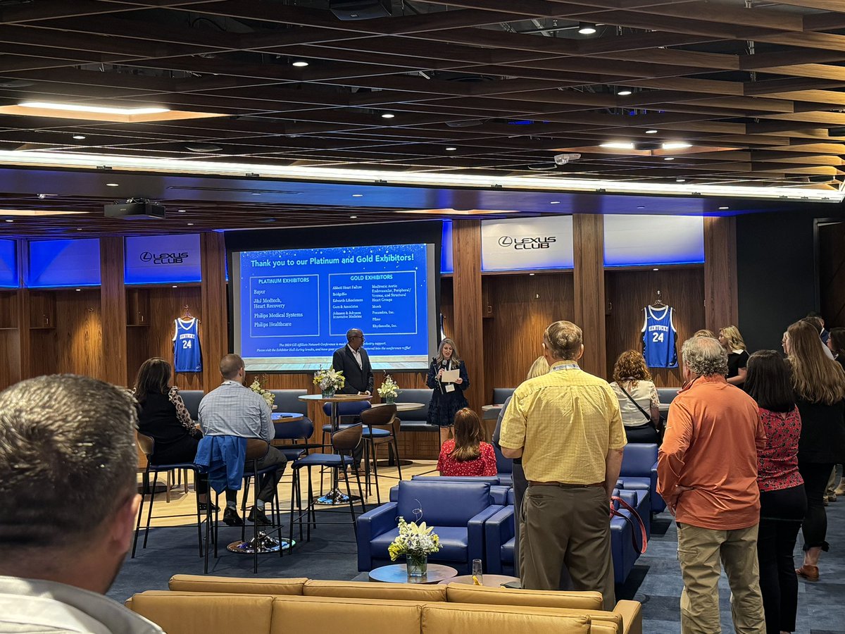 SamTyagiMD's tweet image. What a kick off to the 19th anniversary of the @GillKentucky Affiliate Network Annual Conference #GAN24 !! Tour of @KentuckyMBB locker room and @Rupp_Arena !! @UKvascular