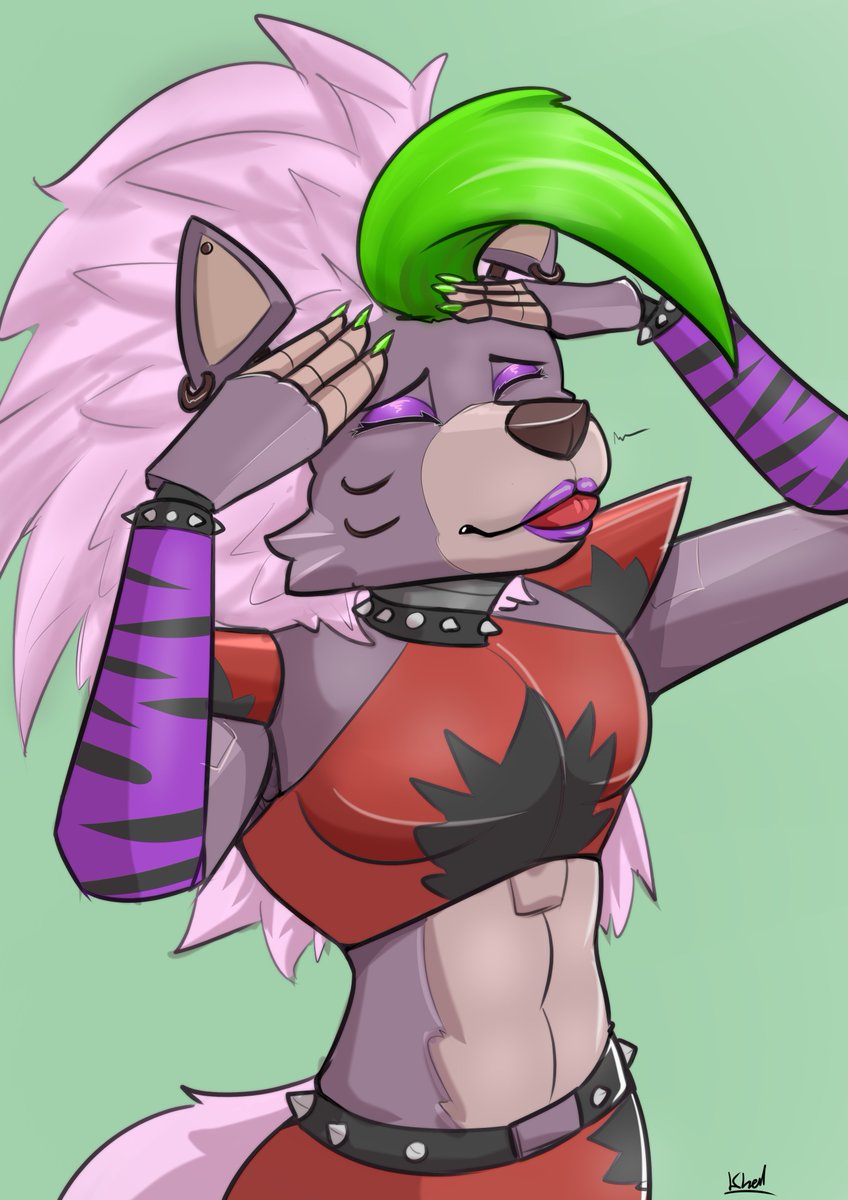 Roxanne Oopsies 

#furryarts #fnafsb #roxannewolf