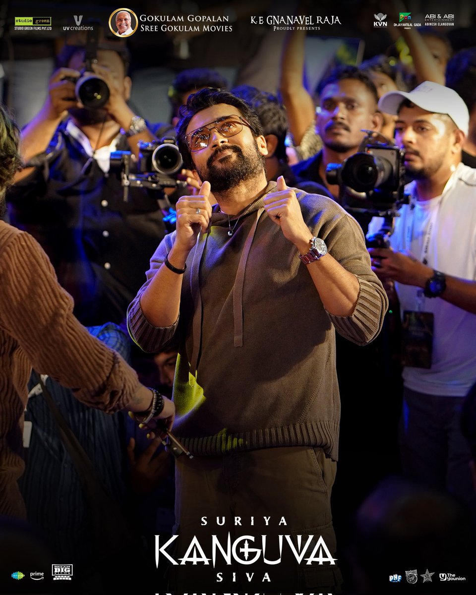 abdulla0430's tweet photo. It’s Time For #Kanguva 
@Suriya_offl ✨😍

#Kanguva https://t.co/q1IhlZ9UTp