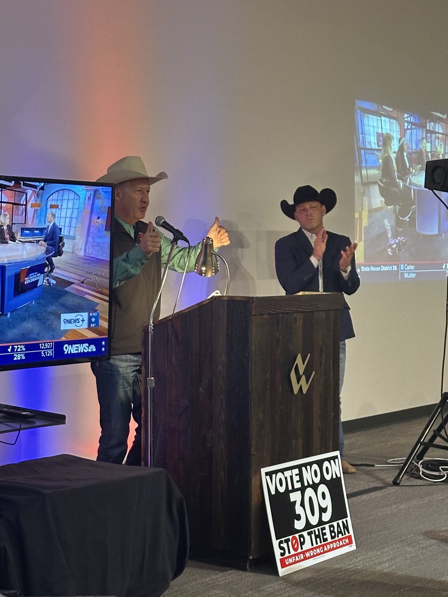 Good job ⁦<a href="/LandonGates/">Landon Gates</a>⁩ fur ban and slaughterhouse ban go down. Good wins in Denver and for ag!