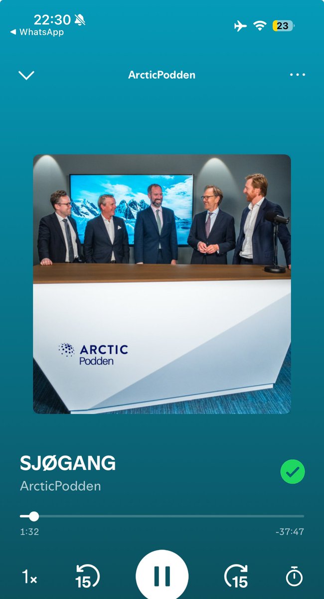 cashsarmax's tweet photo. Enda en podcast anbefaling for de som er interessert i shipping. $FRO CEO Barstad, #NVGS CCO Lindemann, CFO/CEO i $GOGL Simonsen tar deg gjennom deres respektive segmenter innen shipping med Arctic Securities analytiker. Innom Suez, Kina, Iran, Panama, Hormuz blant annet. https://t.co/0GBKouUUvY