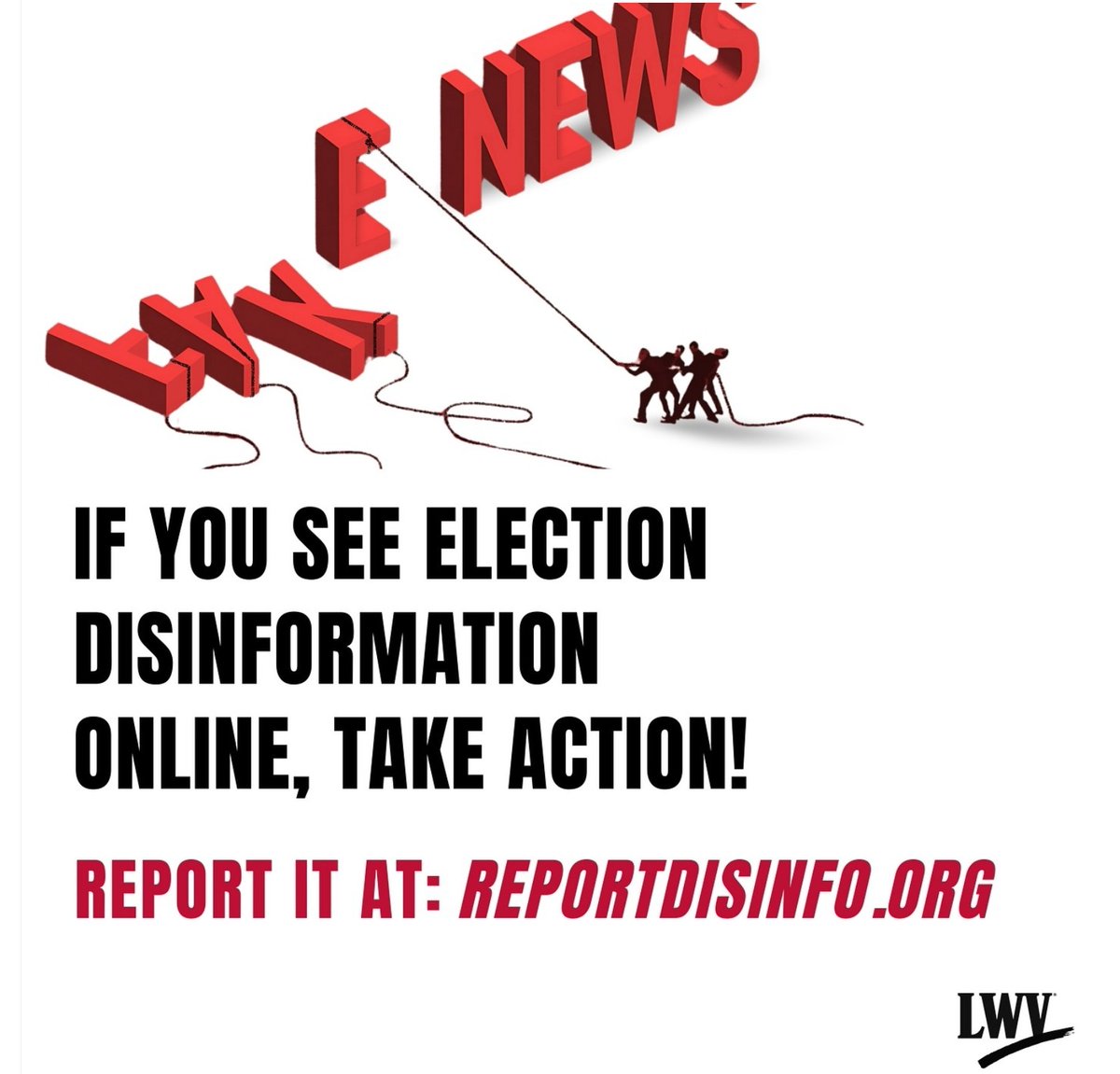 Votes are still being cast in western states and can be affected by mis- and dis-information. Don't share
unverified information, and report any you see to stop it's spread!
