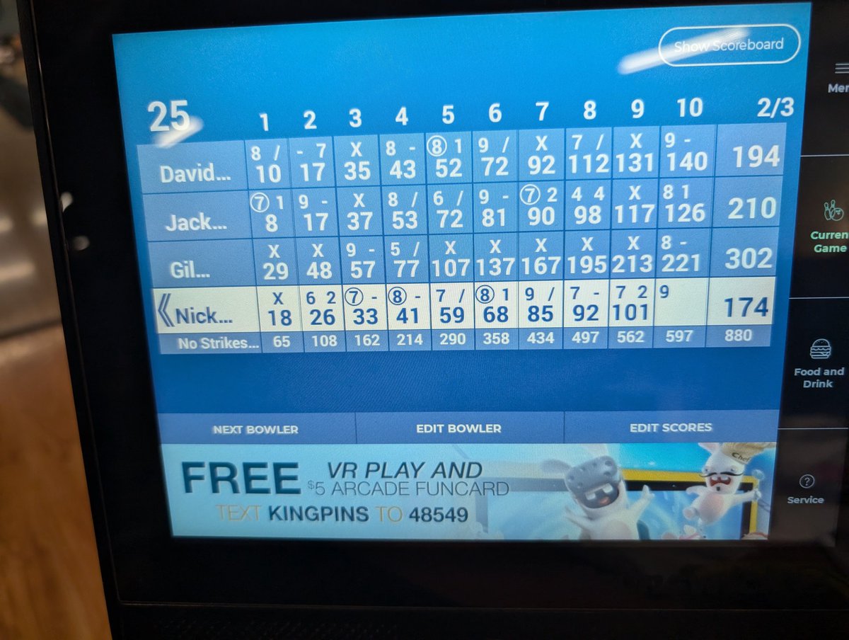 My best game ever. 221