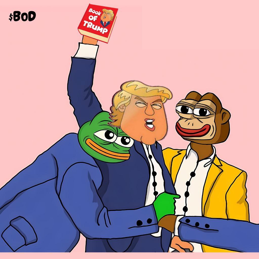 <a href="/ApeCryptos/">Crypto Monkey 🐒</a> $BOD Book of Donald Trump. CMC Listed. CTO <a href="/trump_book_eth/">Book of Donald Trump</a>