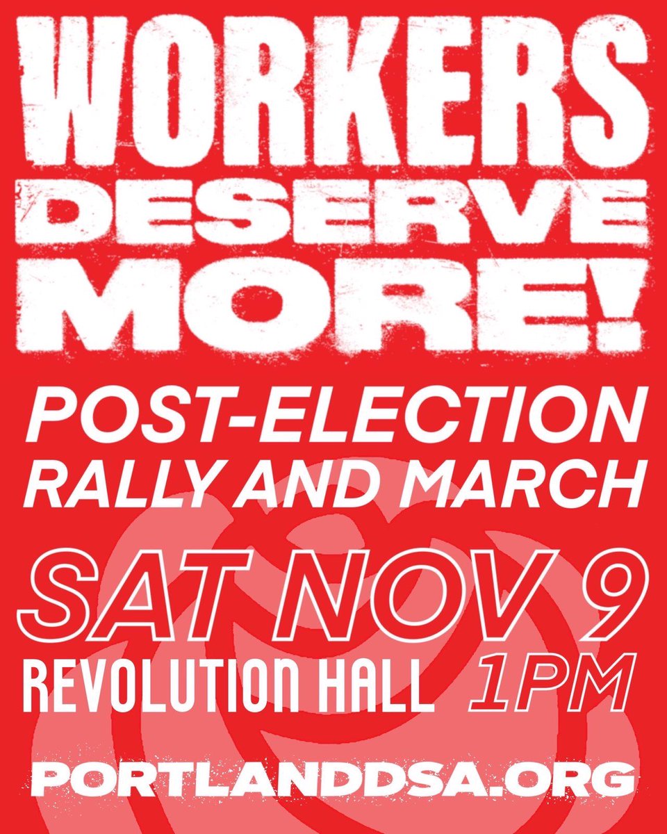 Portland DSA (@portlanddsa) on Twitter photo 
