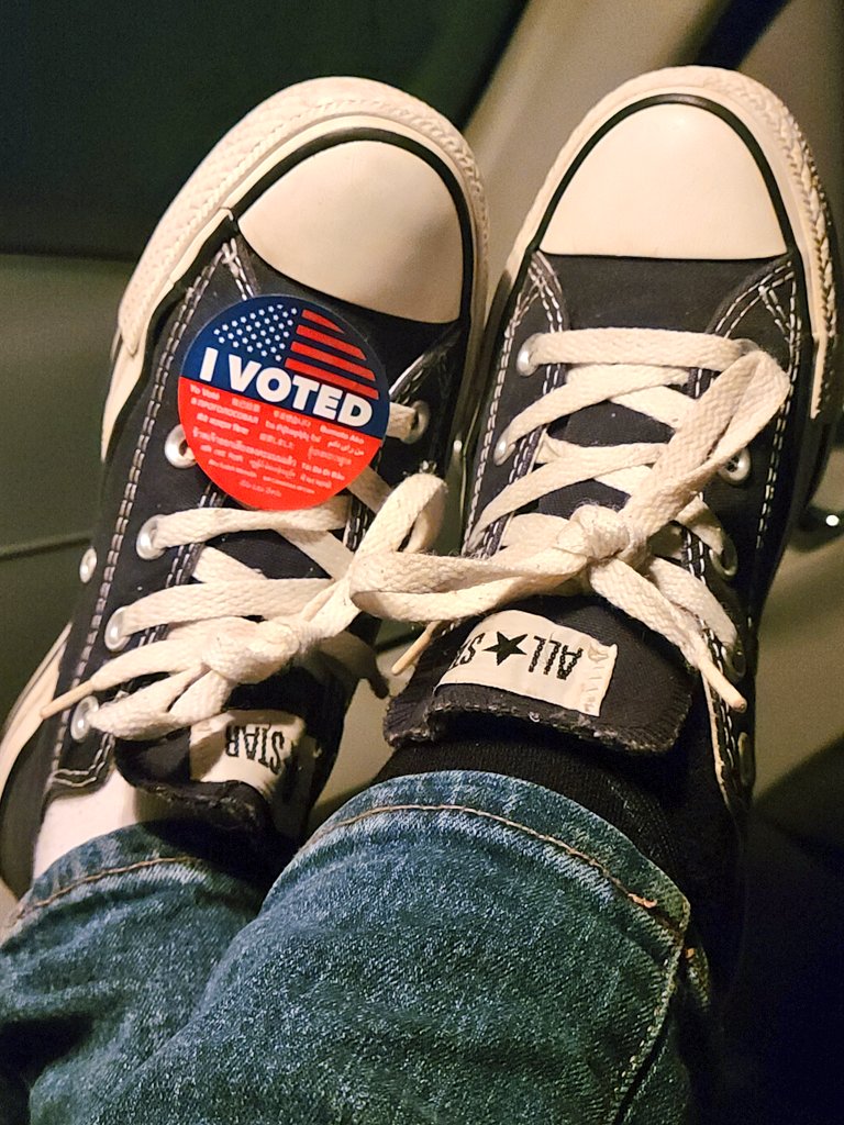 ...done and done! 😘✌🏾
#Vote
#ElectionDay 
#Election2024