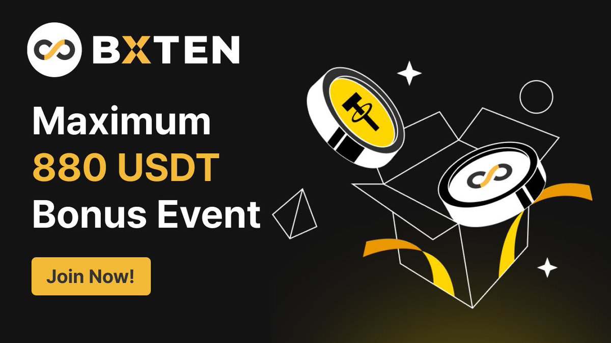 BXTENglobal's tweet photo. 🎉 BXTEN Futures Trading Event: Earn up to 880 USDT Bonus! 🎉

The more you trade futures, the bigger the rewards! Don't miss out on the chance to earn up to 880 USDT in bonuses!

🚀 Trade futures and earn bonuses:
📈30,000 USDT(💵30 USDT)
📈500,000 USDT(💵50 USDT)
📈5,000,000 USDT(💵300 USDT)
📈10,000,000 USDT(💵500 USDT)

✅ The event runs until November 30th, 2024 at 23:59 (UTC+8).

👉 Join now: https://t.co/3vfCTmBW7r

#BXTEN #Crypto #EVENT #BONUS #cryptocurrency
