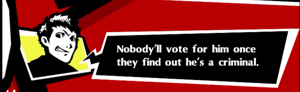 Oh my god now I understand why Persona 5 started with this disclaimer