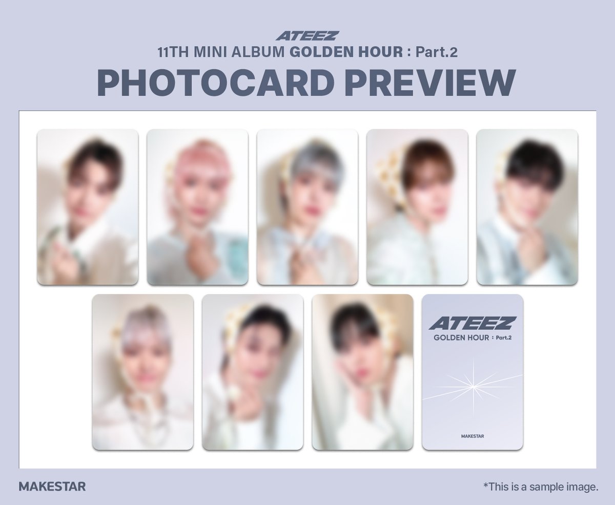 ATEEZ(에이티즈) 11TH MINI ALBUM [GOLDEN HOUR : Part.2](POCAALBUM