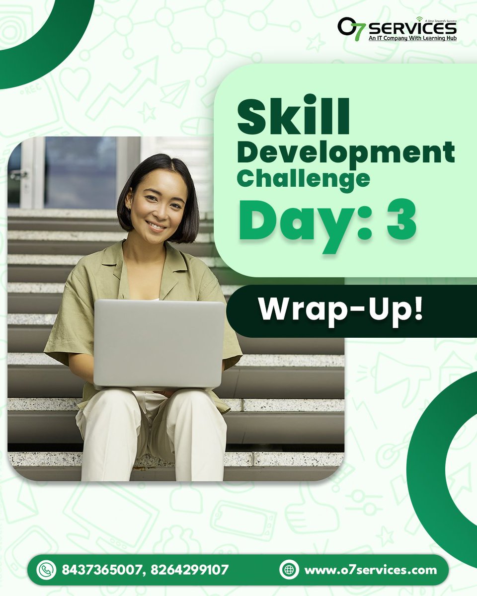 o7services2015's tweet image. The Learning Sprint concludes with a challenge to reflect on personal growth, share learning experiences, and plan future skill application.

#LearningSprint #PersonalGrowth #KeepLearning #CelebrateGrowth #Reflection #ContinuousImprovement #SkillDevelopment #GrowthMindset