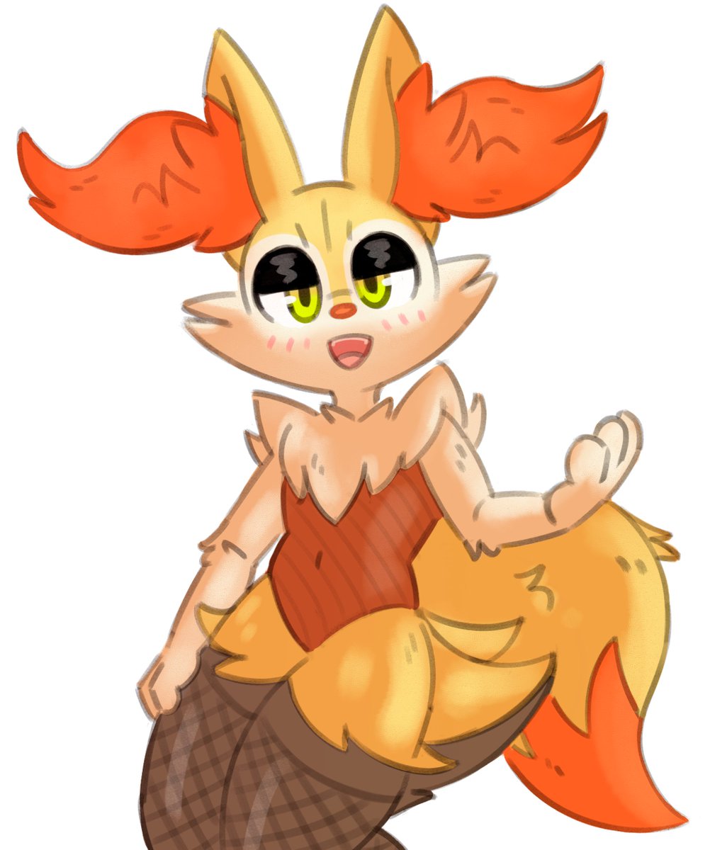 Se1tDraws's tweet photo. A Braixen! https://t.co/7lyGlpHLFF