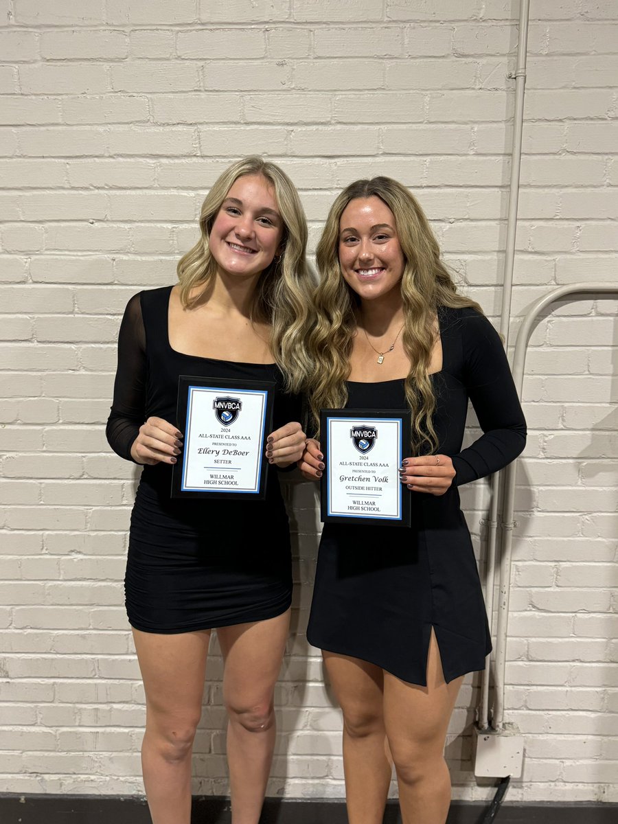 Willmar Volleyball (@willmarvb) on Twitter photo Congratulations to <a href="/ellerydeboer/">Ellery DeBoer</a> and <a href="/gretchenvolkk/">Gretchen Volk</a> on making the All-State team for class AAA. We are all so proud of you two❤️ Congratulations to <a href="/ellerydeboer/">Ellery DeBoer</a> and <a href="/gretchenvolkk/">Gretchen Volk</a> on making the All-State team for class AAA. We are all so proud of you two❤️