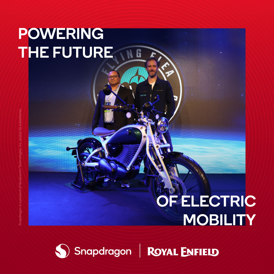 Savi Soin (@savisoin) on Twitter photo Congrats to <a href="/royalenfield/">Royal Enfield</a> on the launch of the Flying Flea, powered by Qualcomm Snapdragon! While some of us may miss the iconic roar of the Bullet, this EV brings its own powerful thrill.
<a href="/nakulduggal/">Nakul Duggal</a> Congrats to <a href="/royalenfield/">Royal Enfield</a> on the launch of the Flying Flea, powered by Qualcomm Snapdragon! While some of us may miss the iconic roar of the Bullet, this EV brings its own powerful thrill.
<a href="/nakulduggal/">Nakul Duggal</a>