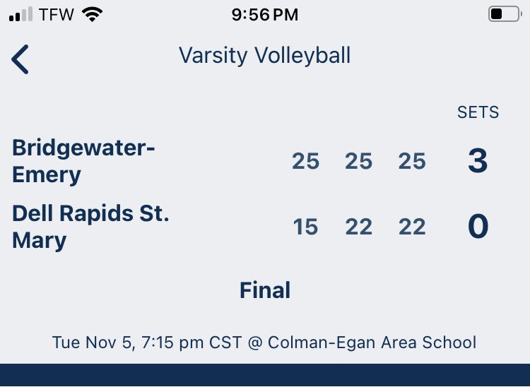 The Huskies took care of business up in Colman tonight vs Dells St Mary’s! The ladies will take on Colman/Egan Thursday in Salem. #GoHuskies #playoffs