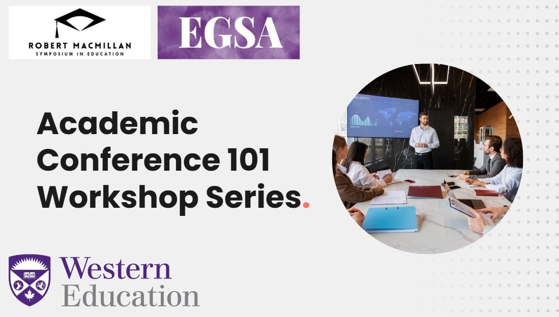 westernegsa's tweet photo. 📢 Academic Conference 101 Workshop Series!
Organized by the RMSE Committee

🌟 Calling all grad students! 🌟 

✨ Panel Discussion: Insights from Senior Students &amp; Networking for Success
🗓️ Tues, Nov. 19, 2024 | 11:00-13:00
Register here https://t.co/5rqNWQNCMt https://t.co/Fr3qLaITIZ