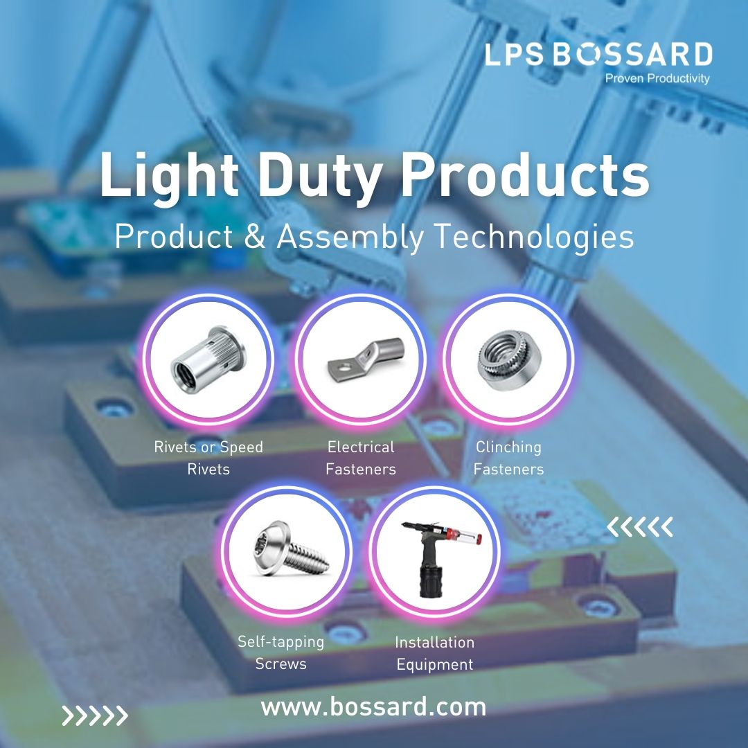 BossardIndia's tweet image. Achieve precision with our Light Duty Metal Products! From rivets to self-tapping screws, we offer high-strength, lightweight fasteners that boost productivity while meeting your stringent performance needs. Learn more: buff.ly/3UCiWqO 

#LightDutyProducts #MetalFasteners