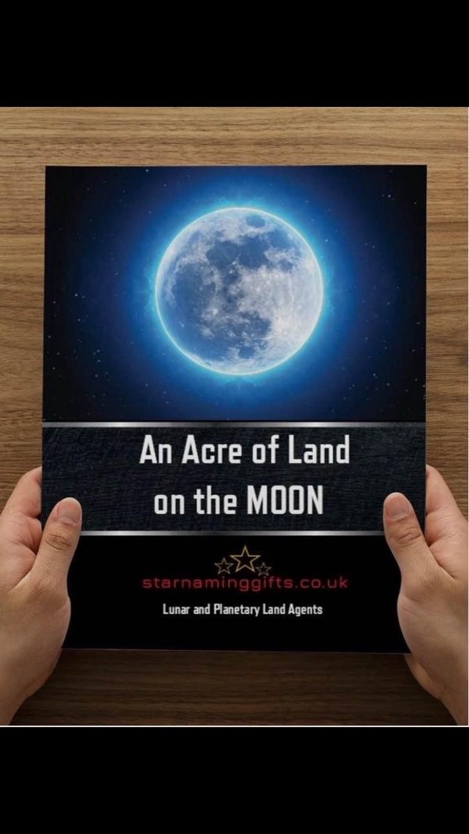 starnaminggifts's tweet image. Our Acre on the Moon - #giftpackage🎁 is a #unique #fun present! Buy Now at 
➡️ gifts.onlineweb.shop/product/acre-o… 
#gift #USElection2024 #Harris #Trump #Bbcnews #skynews