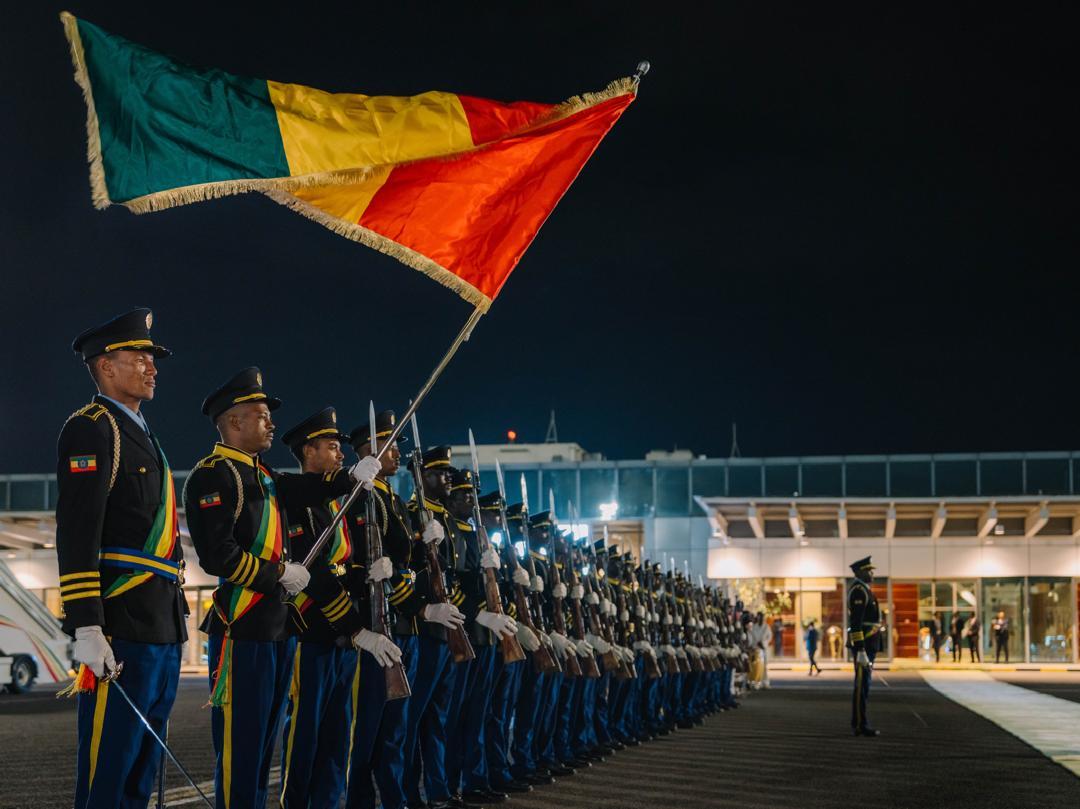 I welcome to Ethiopia Prime Minister Amadou Oury Bah of the Republic of Guinea