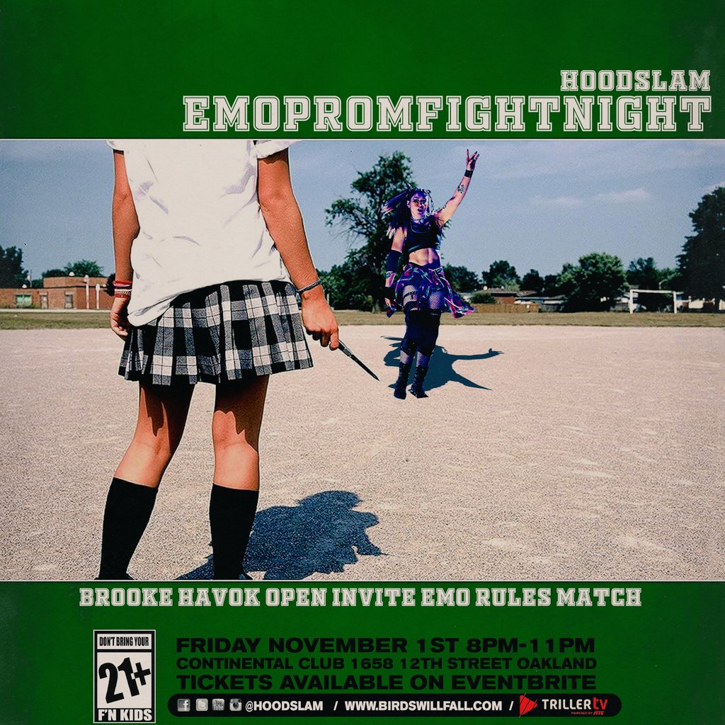 HOODSLAM's tweet photo. K great whatever
#Emoprom is on @FiteTV https://t.co/OsSvyokKJ9