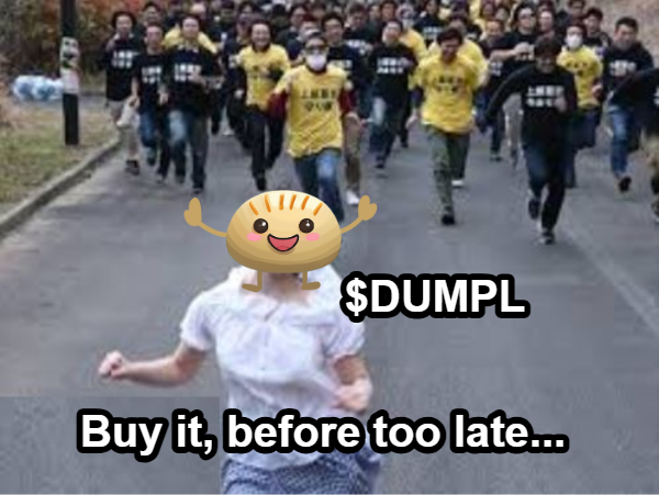 DumpPortal_meme's tweet photo. ๐จ The $DUMPL FOMO is REAL! ๐จ
Everyoneโs rushing to get their hands on $DUMPL! Donโt be the last one to the partyโฆ ๐ฅ๐จ
Buy it, before itโs too late! ๐๐ฅ
#DUMPL #MemeCoinMadness #FOMO #CryptoRush #GetYourDUMPL https://t.co/T4ZFZKQOqY