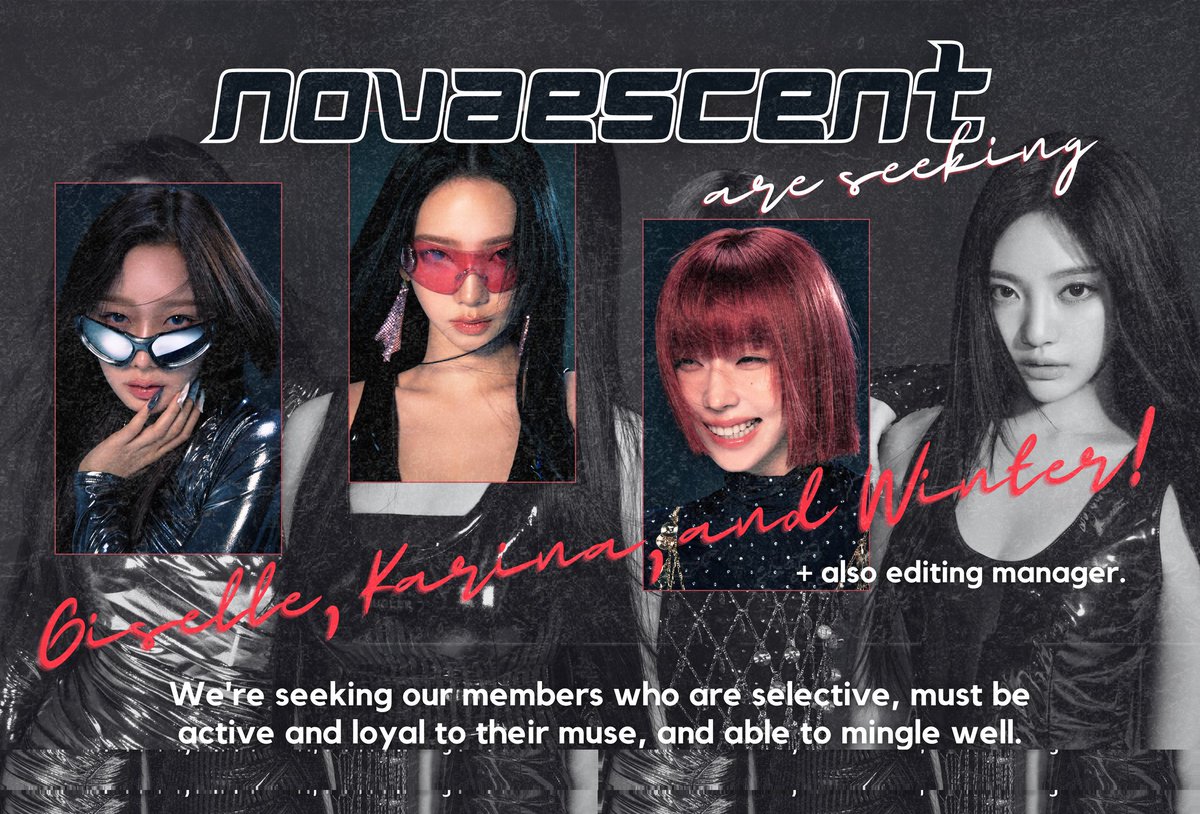 Novaescent's tweet photo. ── ݁ ATTENTION  ⸝⸝  !  We, Novaescent, are on a sparkly quest to find our missing diamonds to complete our squad! Check out the image for the criteria and leave your trace on the provided space! We're also searching for fellow SQ/OA who want to be our forever friends! ★ https://t.co/jjTKorZ1Ll