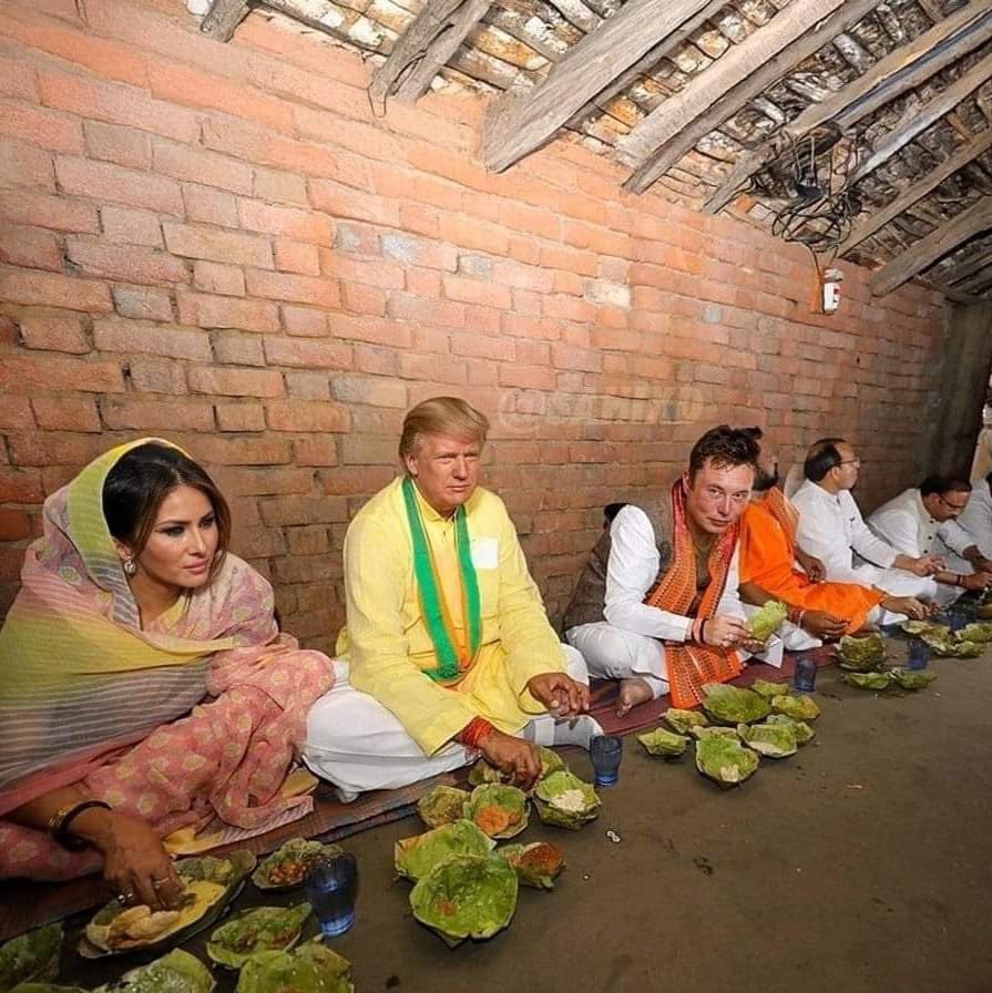 पेंसिल्वेनिया के दलित वोटों को अपने पाले में करने के लिए दलित नेता जेम्स मांझी के घर भोजन के लिए पहुंचे ट्रम्प और मस्क
 #USAElection2024