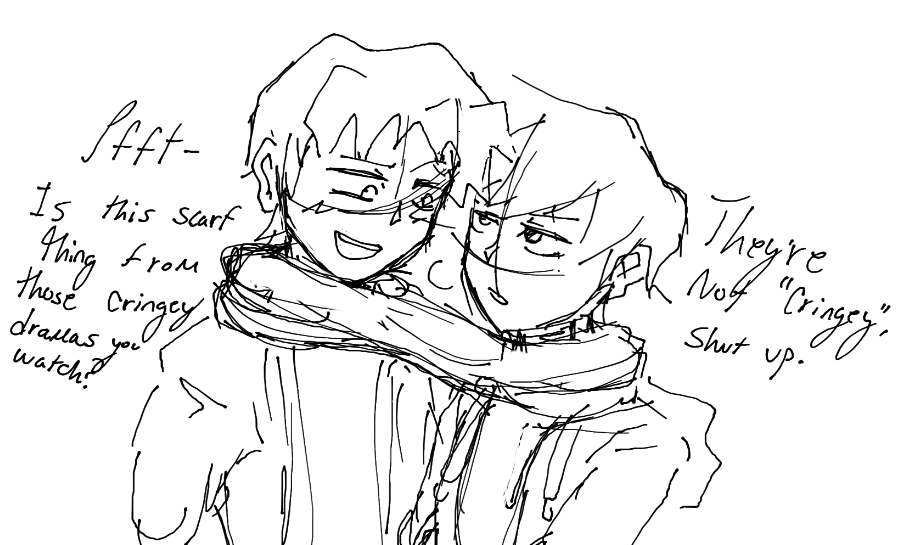 MegaChan32's tweet photo. takeritsu. hes such a bully https://t.co/hmDQA014Yl