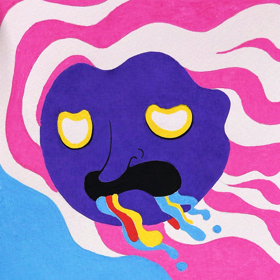 An abundance of sustained election day anxiety (reporting to you from the states). Be safe out there friends!
.
#election #electionday2024 #anxiety #illustration #posca #drawing #painting #greatbigstore