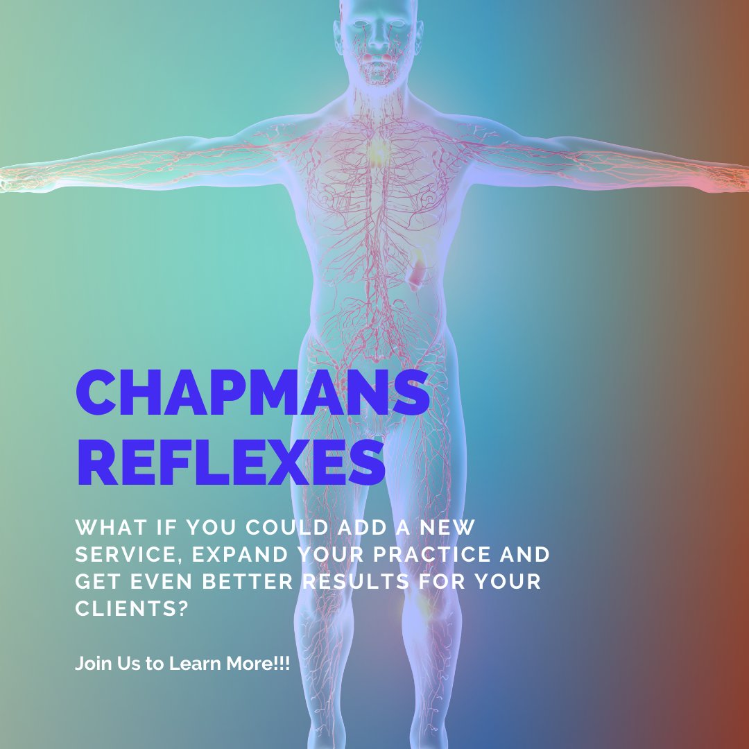 Inviting every #chiropractor #remedialmassage therapists, #physiotherapists #physiotherapyclinic #physicaltherapists #myofascialrelease #sportsmassage therapist in our own little FB group "Chapmans Reflexes Therapist Support Group". More resources here: i.mtrbio.com/hsinodzrjc