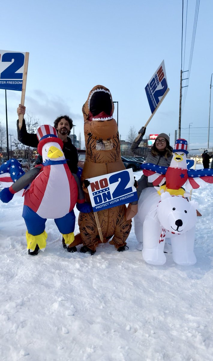 Alaska!
You still have time to vote, but the polls close at 8pm so go cast your ballot!