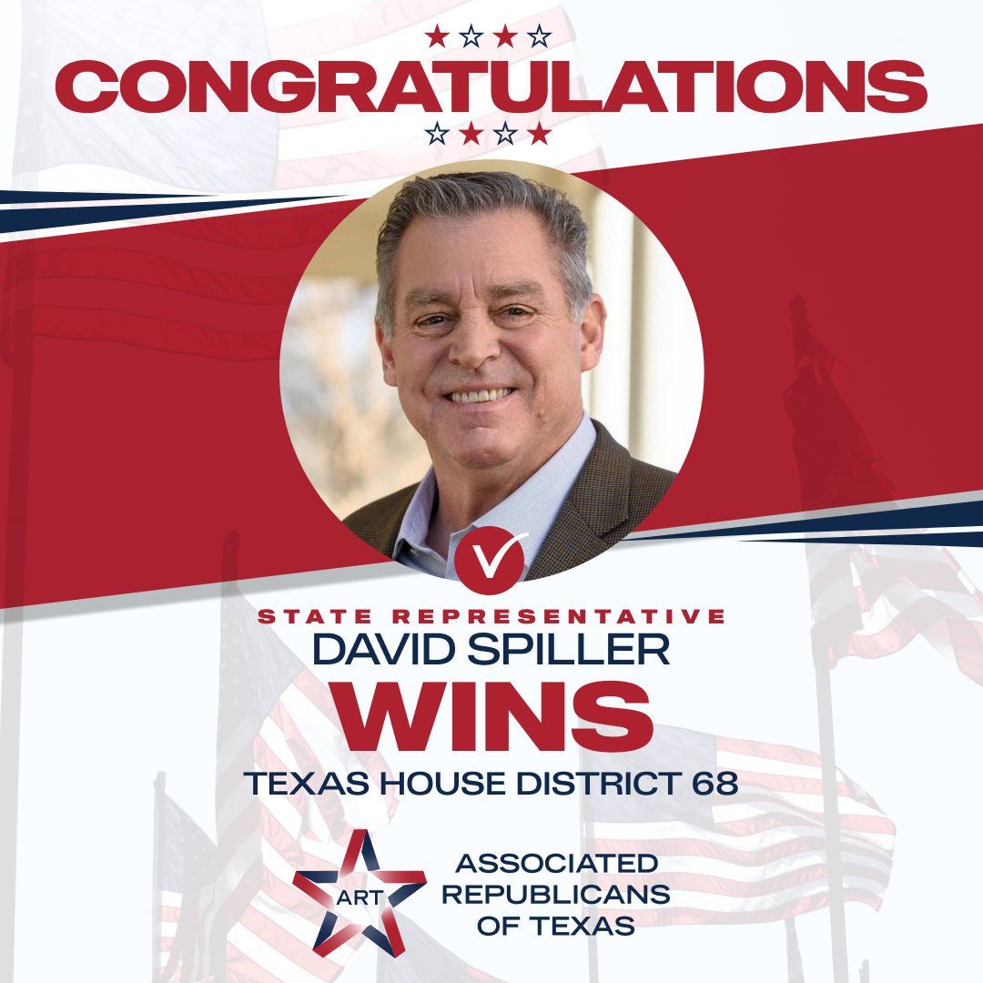 Congratulations! <a href="/DavidSpillerTX/">David Spiller</a>