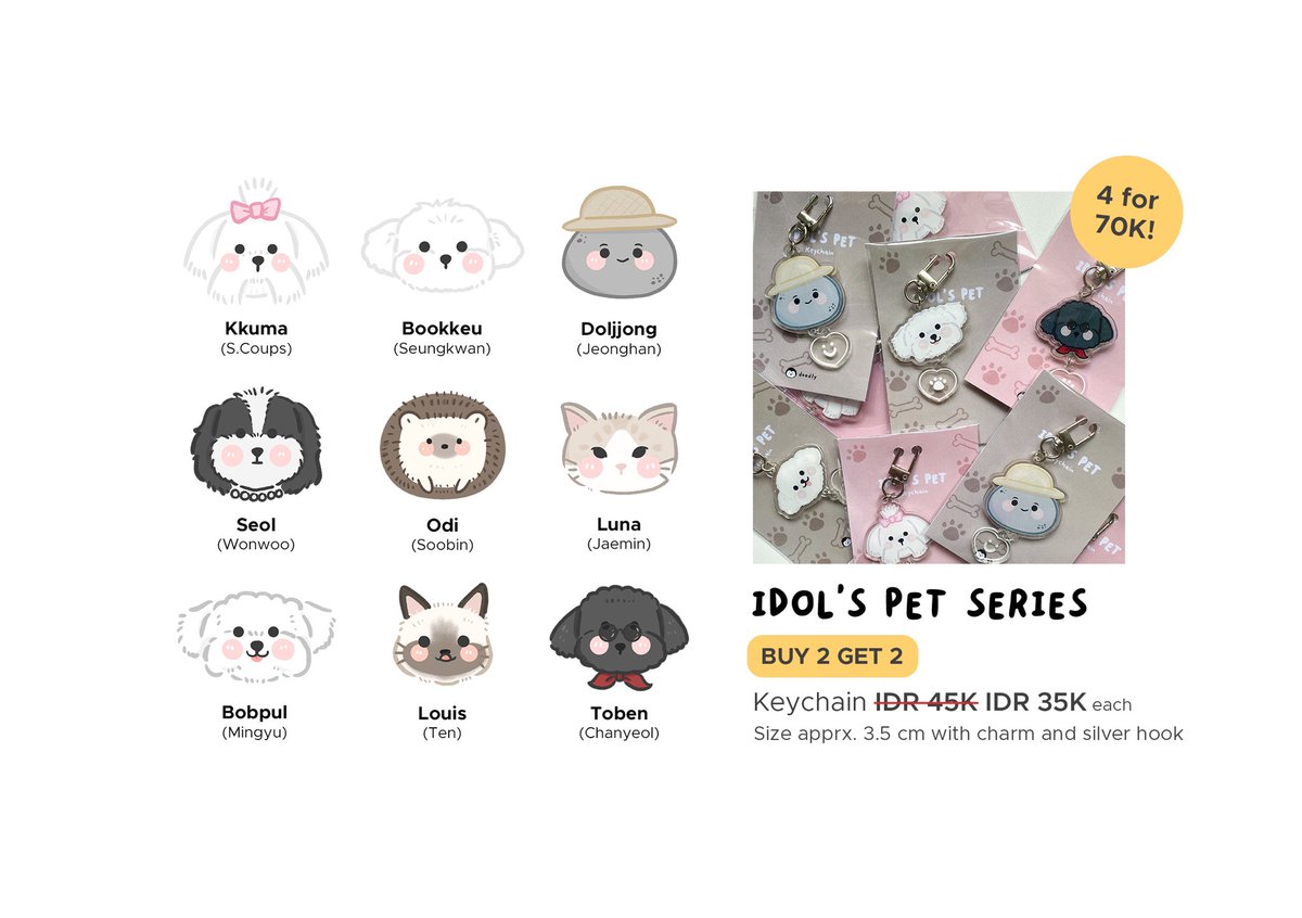 doodlydaily's tweet photo. Likes and shares are appreciated!🐧💗

Doodly's CF19 Catalogue (1/2) 

🛒 i02-03 
🗓️ 9-10 Nov 2024 

Fandom: Haikyuu, JJK, Demon Slayer, SVT, K-pop, Original, Pokemon ✨ 

#cf19 #comifuro19 #cf19catalogue https://t.co/ZfkfT9z6R8