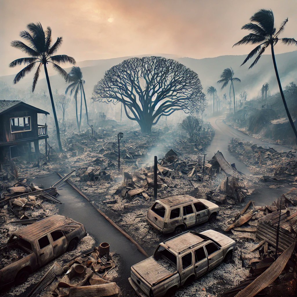 How about Maui / Lahaina? Do the original citizen get the help they need? Do they get the water, the sources, the houses en money they need to rebuilt their ruïned lives? How about Maui? It's so quiet now. I don't trust it. #maui #lahaina #fire #august #2023 #suspicious