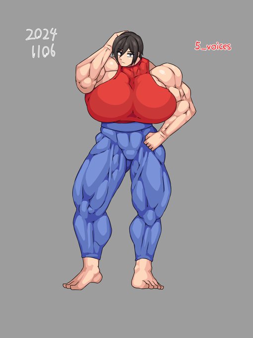 ポートレボディビル模写。 