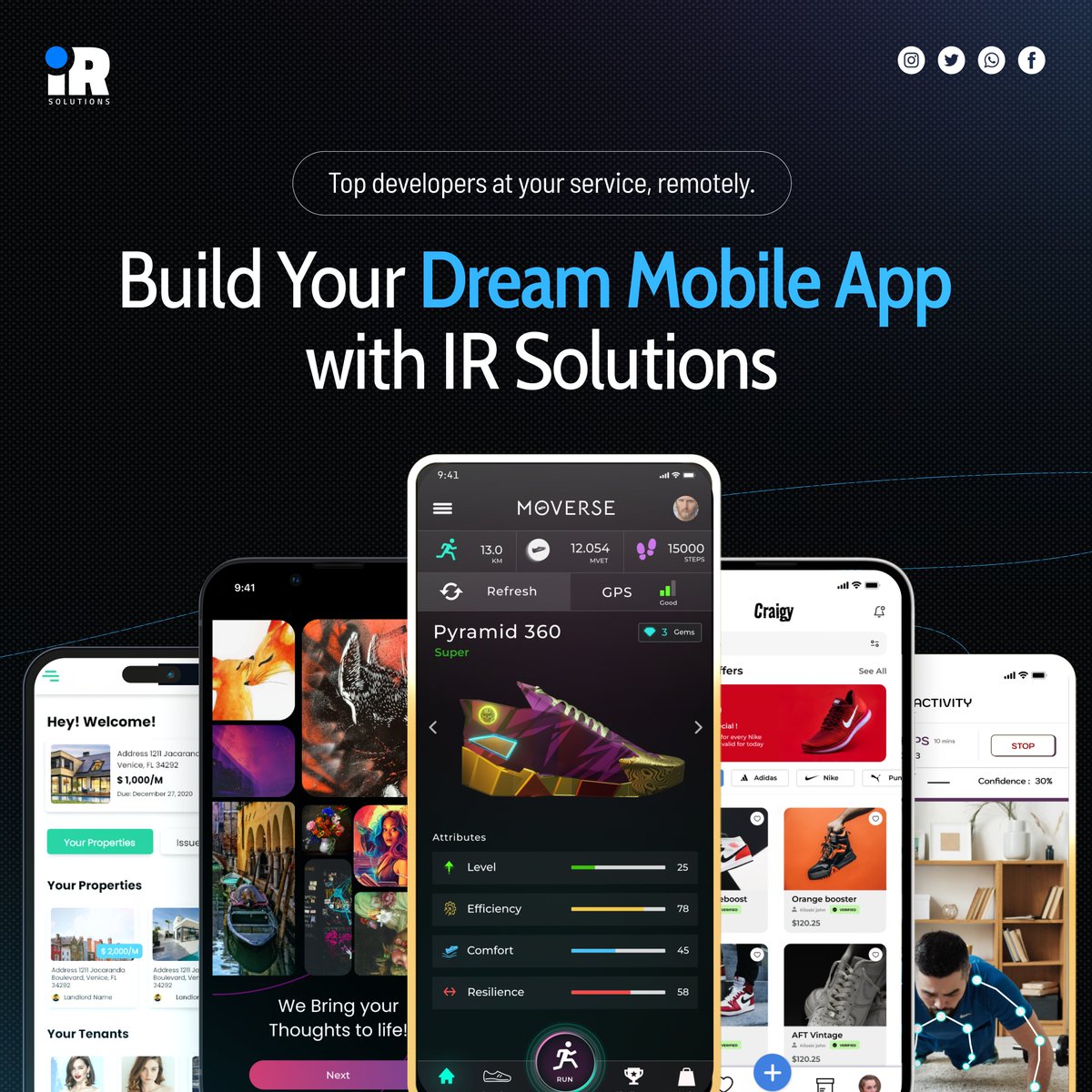 IRSolutions_'s tweet photo. With IR Solutions' expertise in Flutter, we create high-quality apps for both iOS and Android from a single codebase, ensuring efficiency and cost-effectiveness.🚀 

#mobileapp #appdevelopment #staffaugmentation #remoteservices #ITservices #IRSolutions #technology https://t.co/q1K33tSAU4
