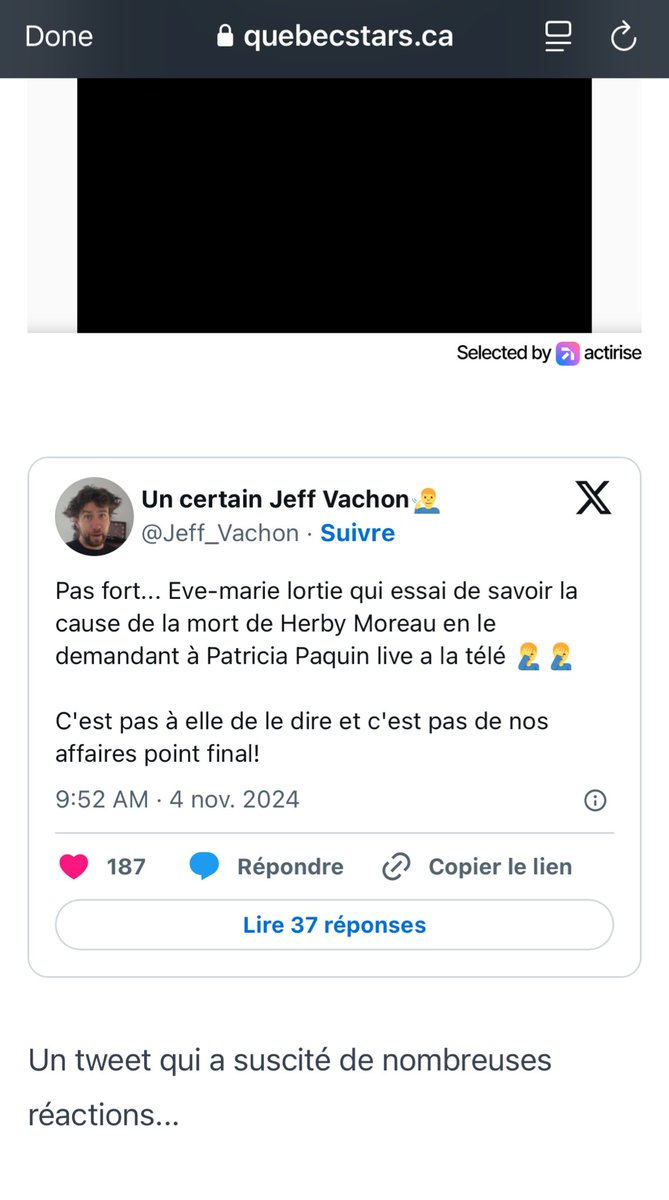 kouklaness's tweet photo. @Jeff_Vachon qui se ramasse dans un article du Quebec Stars…  😉 https://t.co/BZK3QP7gW7