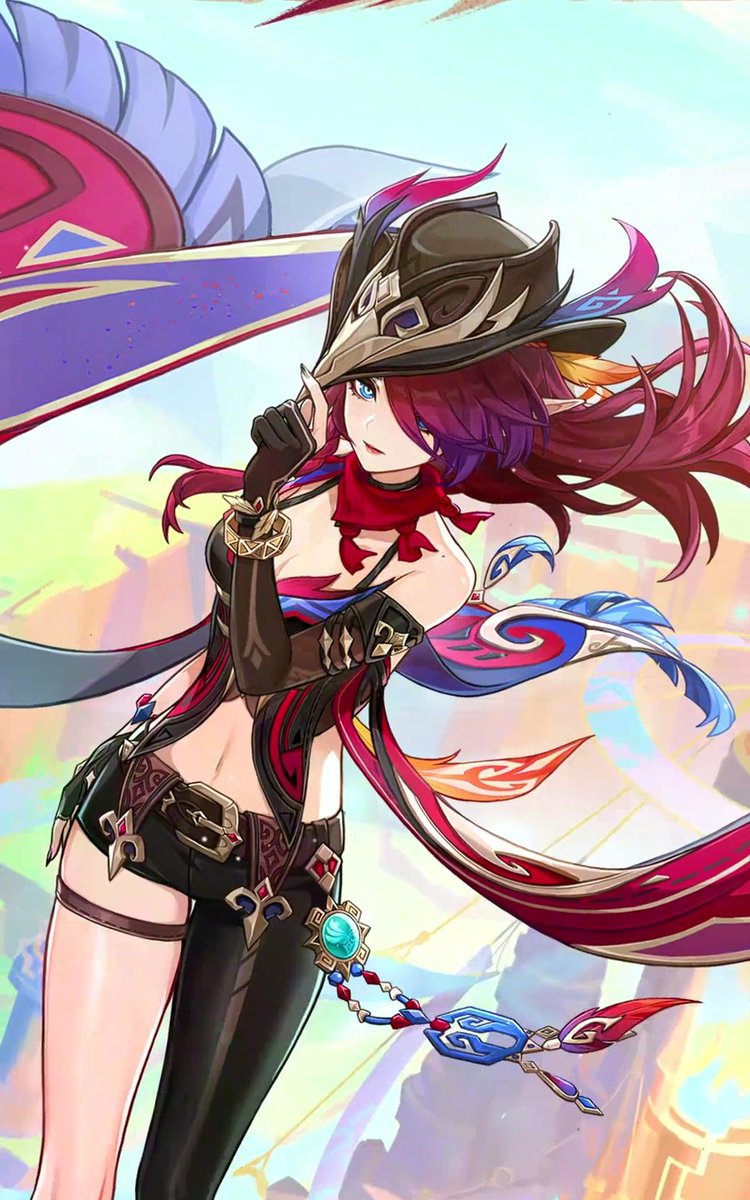 GenshinUniverse's tweet photo. Chasca Official Illustration

#GenshinImpact #原神 #Chasca https://t.co/ip9MAGSLEP
