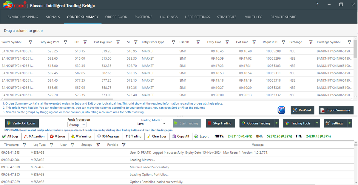 PratikShetty789's tweet photo. Day 176 Of trying 2 Raise funds 4 trading
Live Video
https://t.co/wh0BY9vVWX
43.55 Points profit 21 Trades
#VerifiedBySensibull #OptionTrading #Nifty #BankNifty #Sensex #optionbuying #Optionscalping #scalping #Swing #America #Georgia #ElonMusk #Trump #Bitcoin #Election2024 https://t.co/lfRq7NiL3s