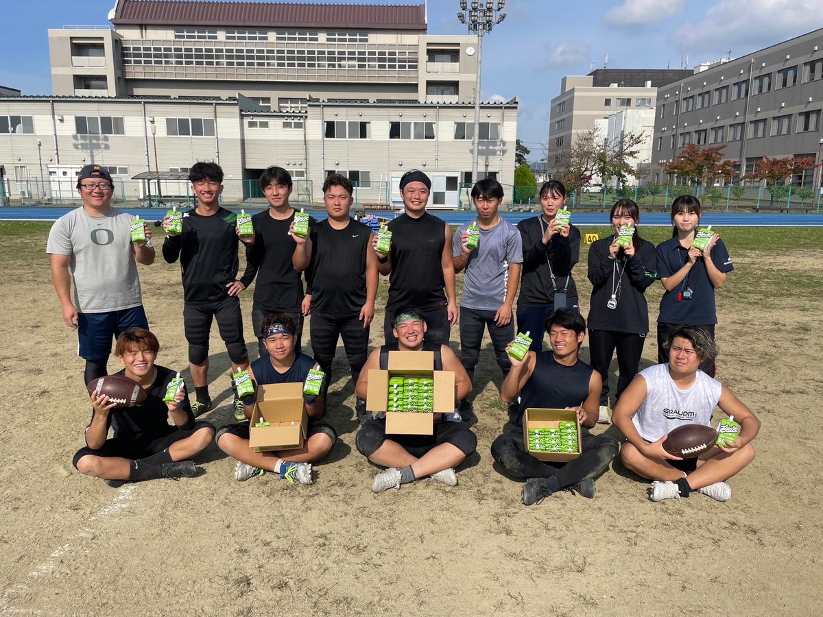 SilverFalcons_A's tweet photo. 🏈ご提供のお知らせ🏈

サンプルを提供していただきました。
すぐに摂取できるため、手軽に美味しくいただいています！今後もフィジカルアップに取り組んでいきます！

【HALEO】
https://t.co/VlKidXM0er

【HALEO仙台】
: https://t.co/pPQlsgyvfw https://t.co/CSCFOIWlVk