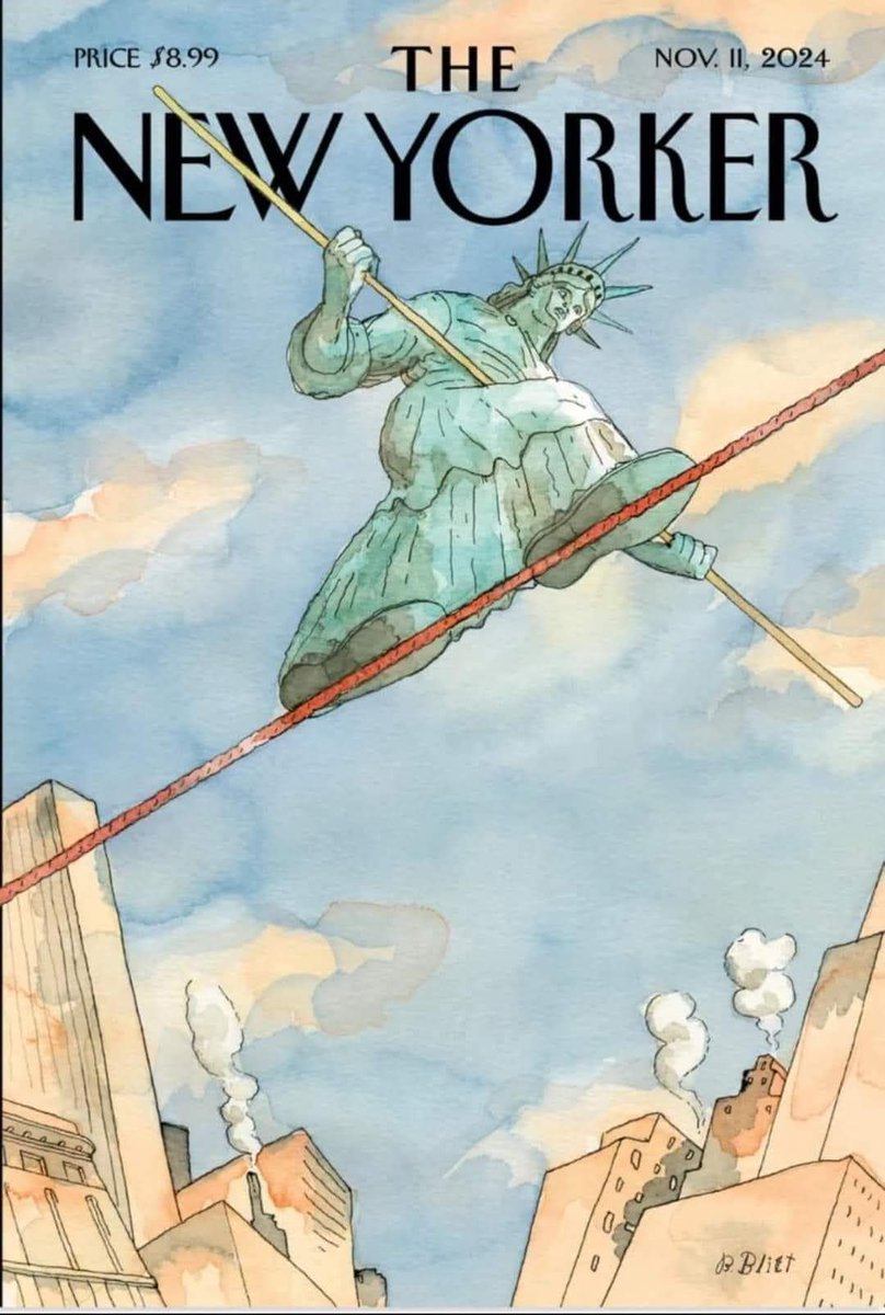 cleporati's tweet photo. Portada del New Yorker 🇺🇲 https://t.co/hMkyJOeO3m