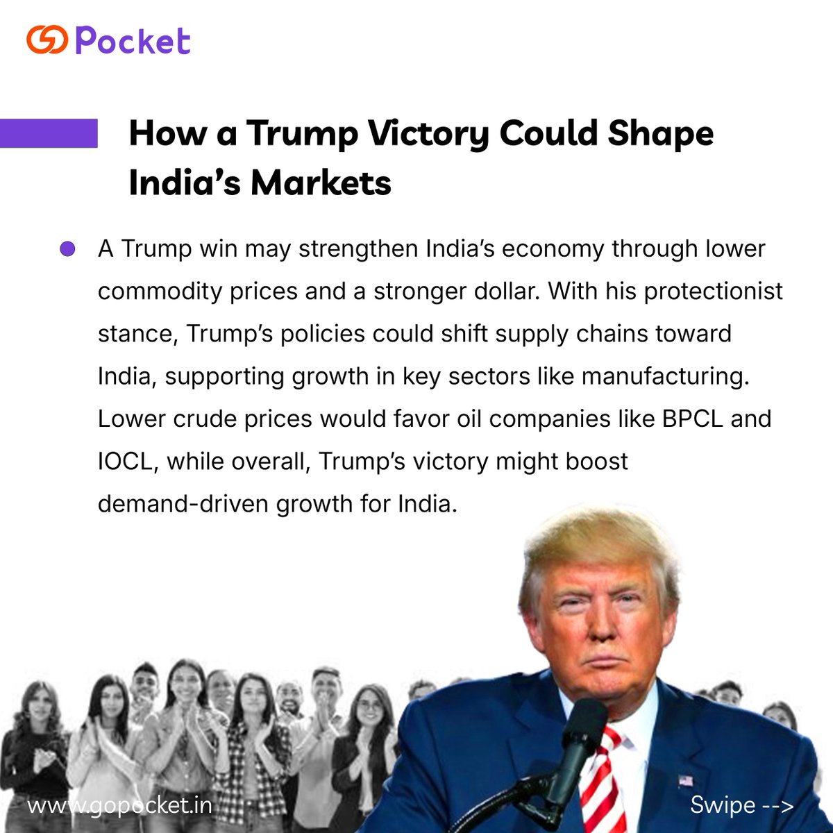 GoPocket_offl's tweet photo. US Election Impact Alert! 🌍
Open your Demat account using the link given below
https://t.co/aXnBBmNHMG
#USElection2024 #MarketImpact #GlobalEconomy #InvestmentAlert #IndianInvestors #TrumpVsHarris #FinancialTrends #GoPocket #EconomicOutlook #InvestSmart #FinanceSimplified https://t.co/FSQZ3mXueC