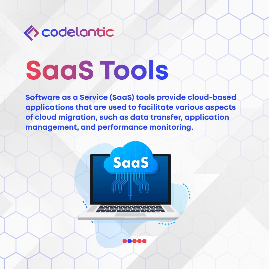CodeLantic's tweet image. Cloud migration can involve various tools and methods depending on the specific needs and goals of the organization. Here are some types of cloud migration tools.
#cloudcomputing #software #Technology #SoftwareDevelopment