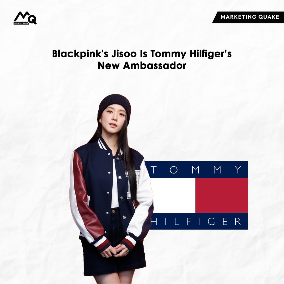 MarketingQ19577's tweet photo. Are you excited to see this collaboration? Let us know your favorite Jisoo look!

@BLACKPINK @TommyHilfiger 

#Jisoo #Blackpink #TommyHilfiger #FashionNews #CelebrityAmbassador #BrandCollaboration #StyleIcon #KpopFashion #JisooFans #MarketingQuake #FashionInfluencer https://t.co/hmLieZNIFu