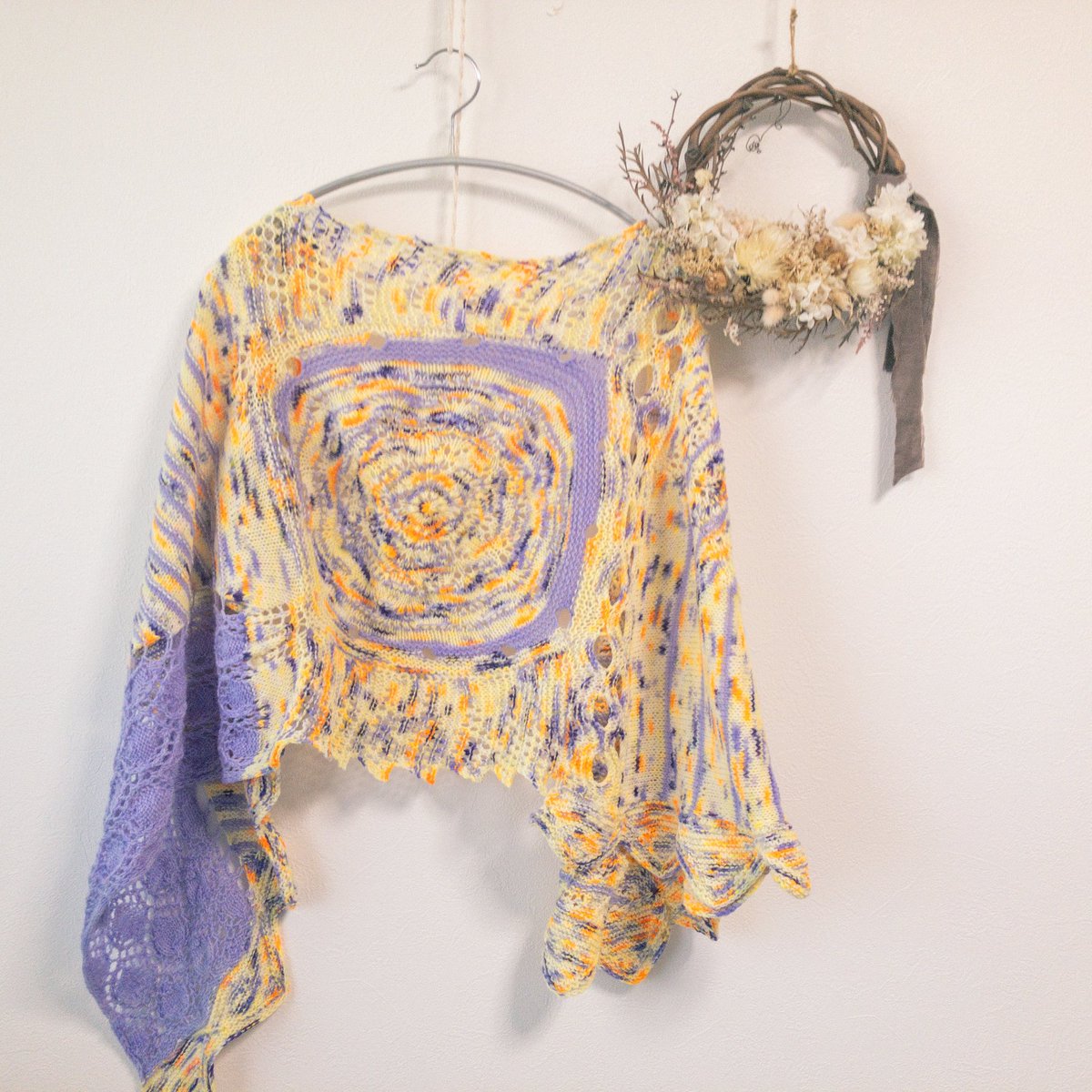 natupulHandmade's tweet photo. 今年は2つのMCALに参加して、とても充実した2ヶ月間でした🧶✨
部分的に目数が合わなくて誤魔化した部分もありますが、自分用なのでご愛嬌ということで、たくさん使っていきたいと思いますꕤ୭* https://t.co/TZ0VuztEq7
