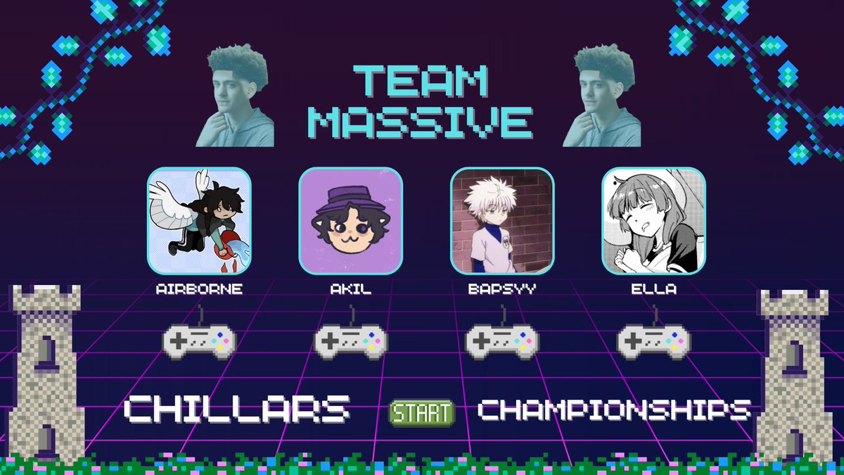 No way it’s still massive 😭😭 
Announcing Team Massive!

<a href="/Airborne343_/">Airborne</a> 
@arlnknight 
<a href="/bapsyyy_/">bapsy</a> 
@EllaLawn 

Hop on the Fortnite battle bus (not the chillars one) on November 16th at 10am EST!