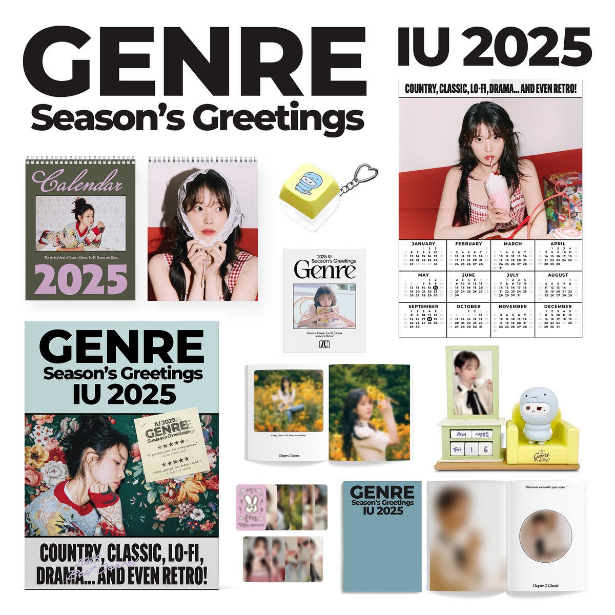 _IUofficial's tweet image. IU 2025 SEASON'S GREETINGS
예약 판매

📆 예약 판매 : 24.11.06 (WED) 2PM - 24.11.17 (SUN) (KST)
📆 정식 발매 : 24.12.18 (WED)부터 순차 배송
📍 판매처 : made EDAM(madeedam.com)
🔗 cafe.daum.net/IU/NDuY/617

#아이유 #IU 
#시즌그리팅 #2025SEASONSGREETINGS