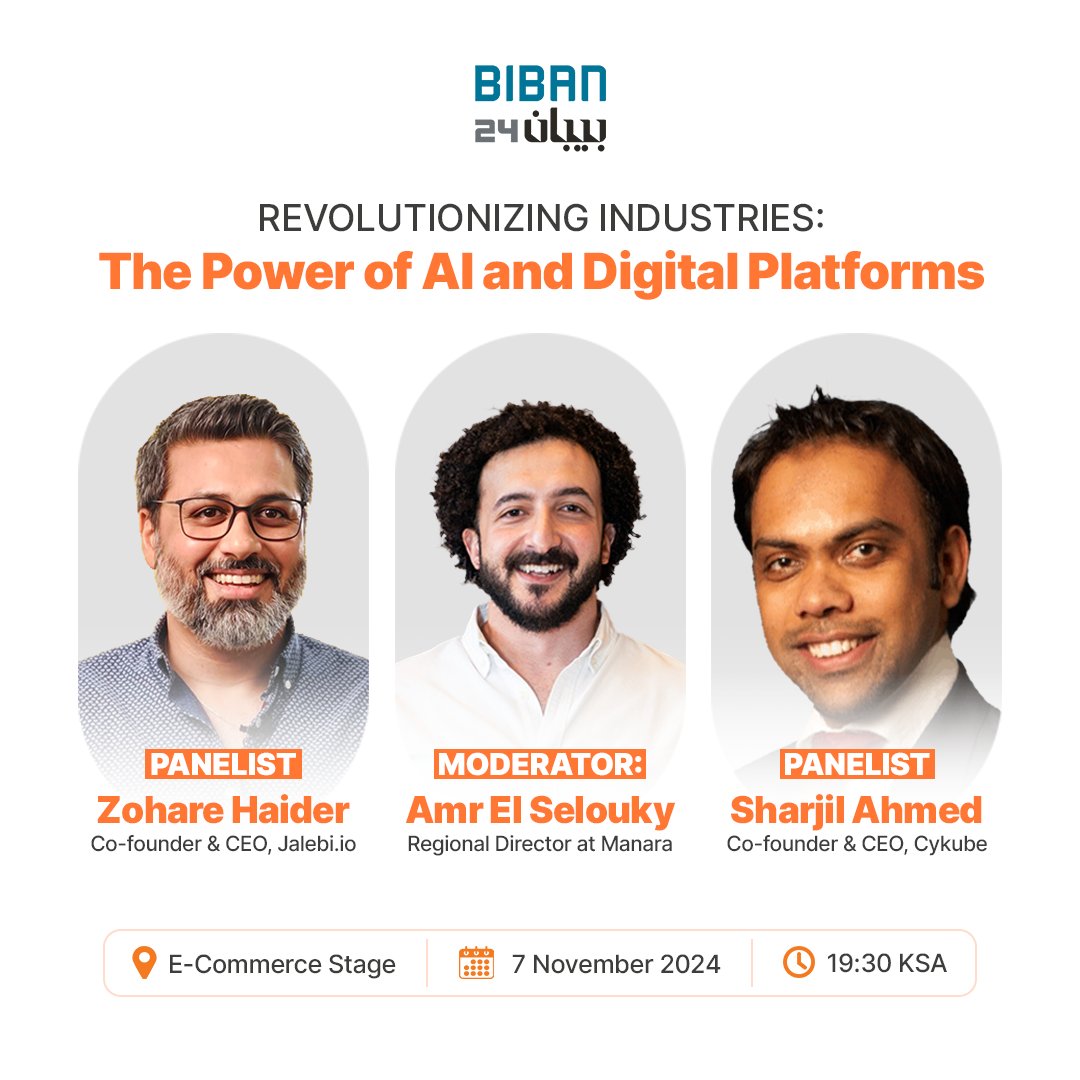 Have you ever heard the term #FutureShock?
Alvin Toffler, a Futurist and Author, defined it in the 60s.

But today that future is unfolding, and it’s driven by AI 🤖

Are you ready to harness their power or be left behind?🤔

Tomorrow at Biban 2024, industry innovators will take