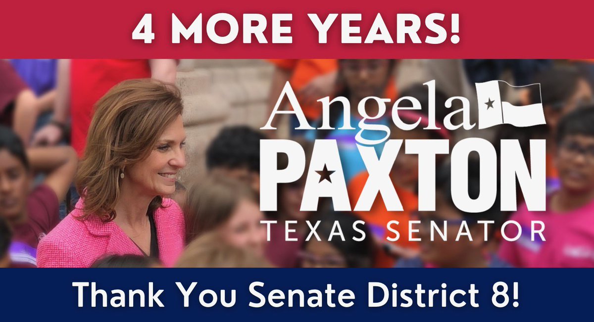 Senator Angela Paxton tweet media