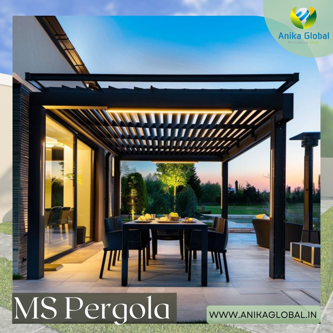 Transform your garden into a stylish sanctuary! Our MS Pergola brings elegance and comfort to outdoor dining.
🏡🌳
.
.
.
Contact us today at 9205187961 or visit our website at anikaglobal.in

#AnikaGlobalPergola #OutdoorElegance #MSPergola #StylishSanctuary #architect