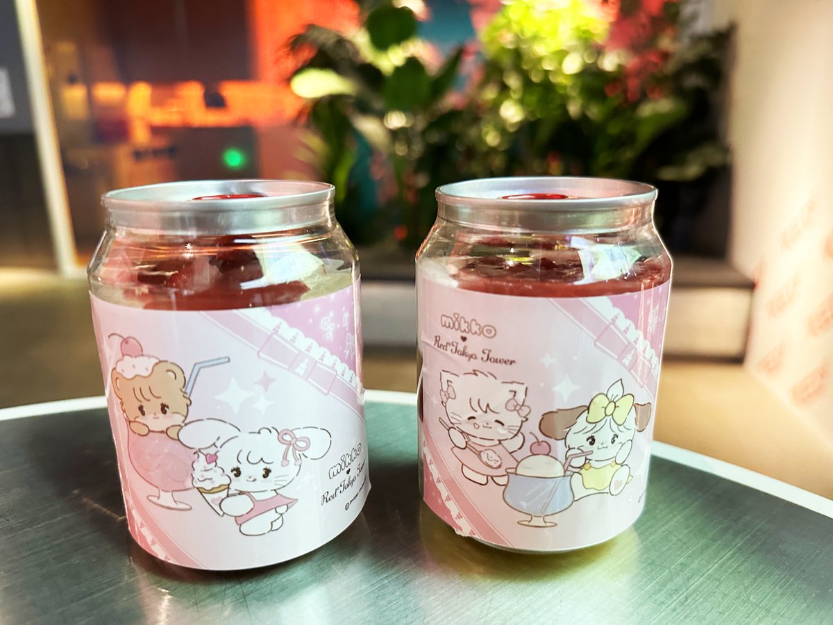 ⟡.* mikko × RED° ⟡.* 5F RED° STANDではオリジナルドリンクとケーキ